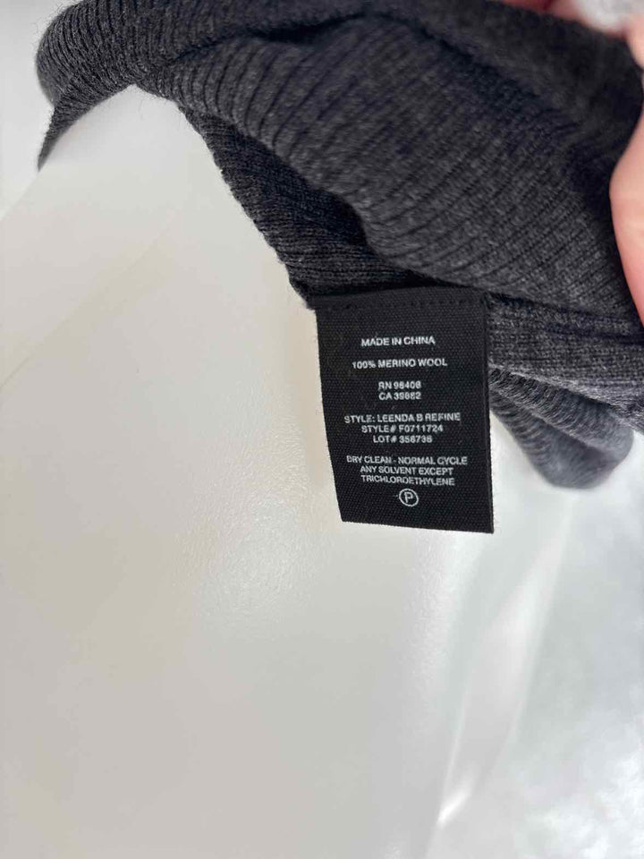Size Petite THEORY Gray Knit Shirt