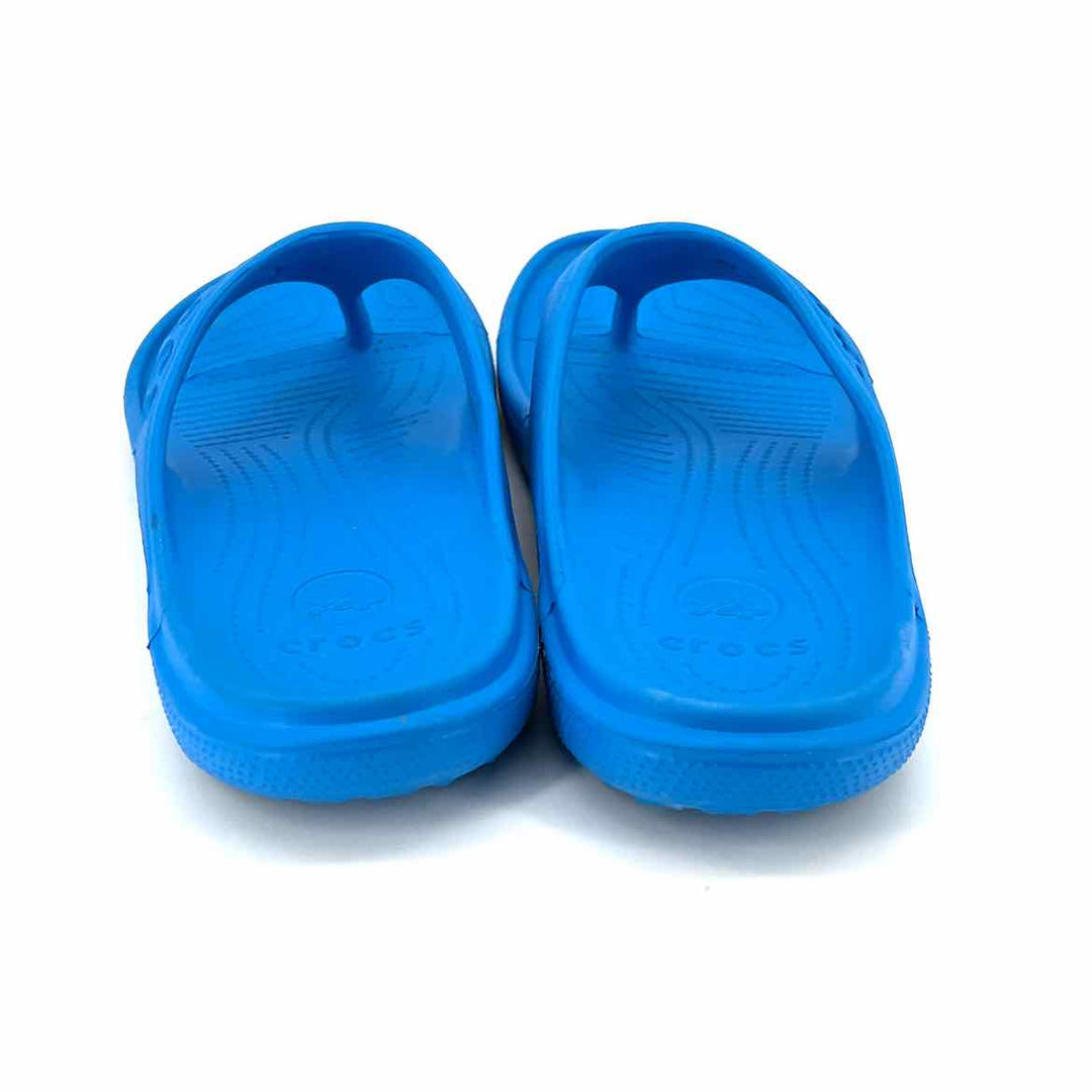 Shoe Size 10 Crocs Blue Sandals