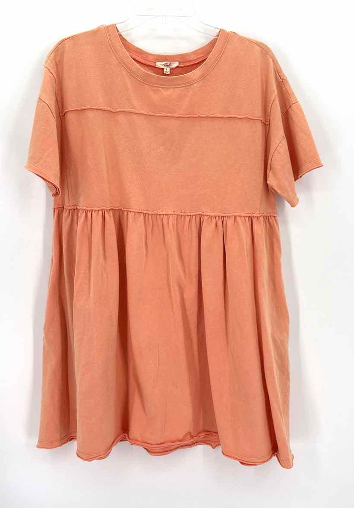 Size S EASEL Orange Dress