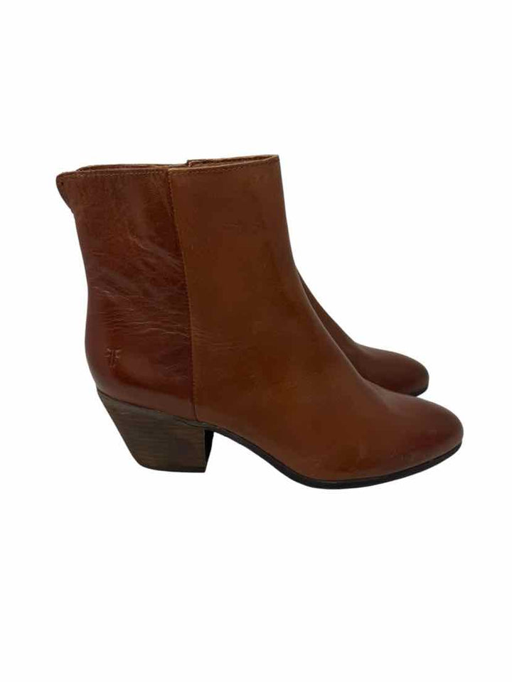 Shoe Size 8.5 Frye Brown Leather Boots