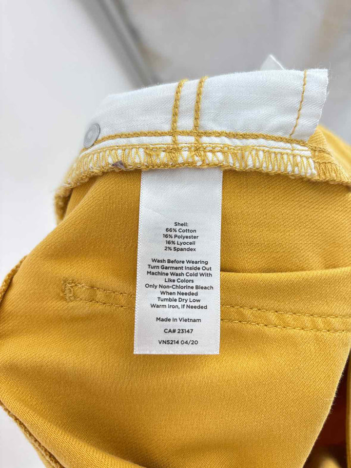Size 12 Talbots Mustard Pants