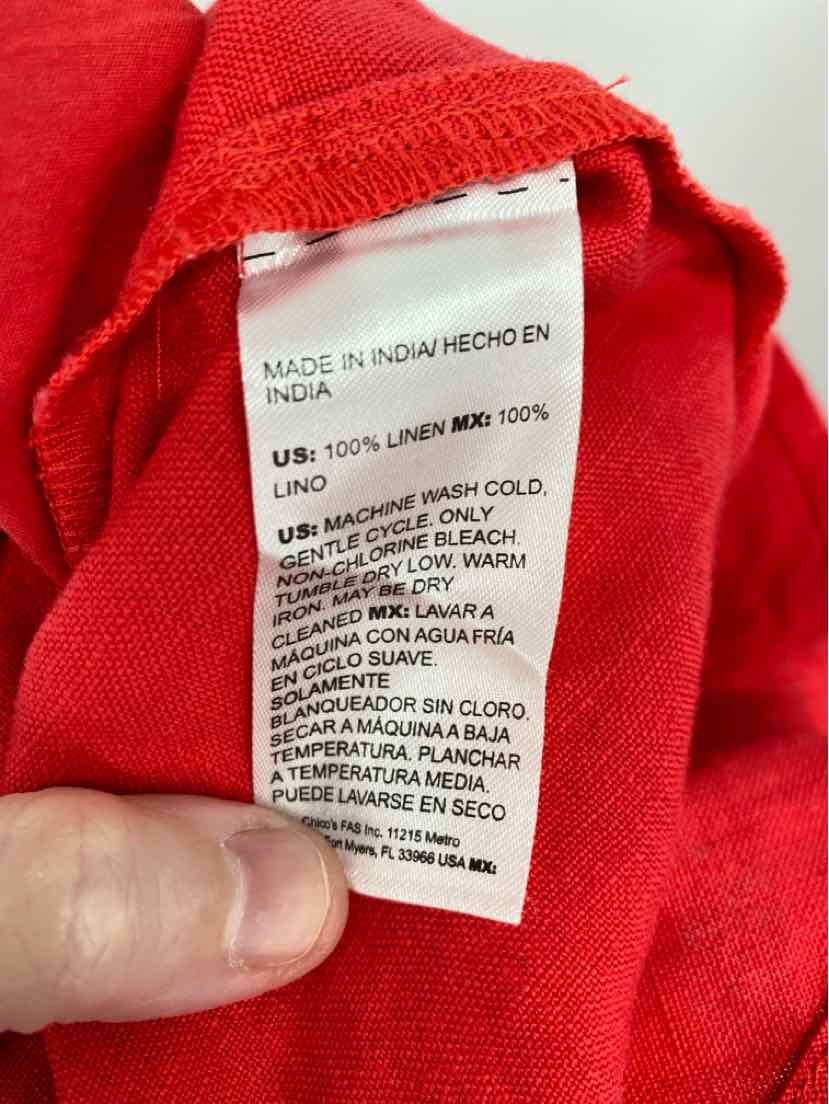 Size 10 Chico's Red Dress
