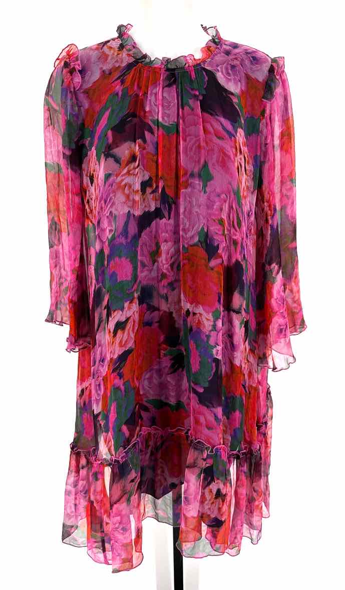 Size M Johnny Was Fuschia Dress
