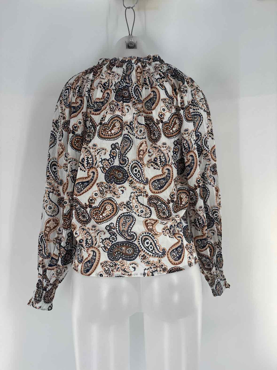 Size XS CLEOBELLA White Print Shirt