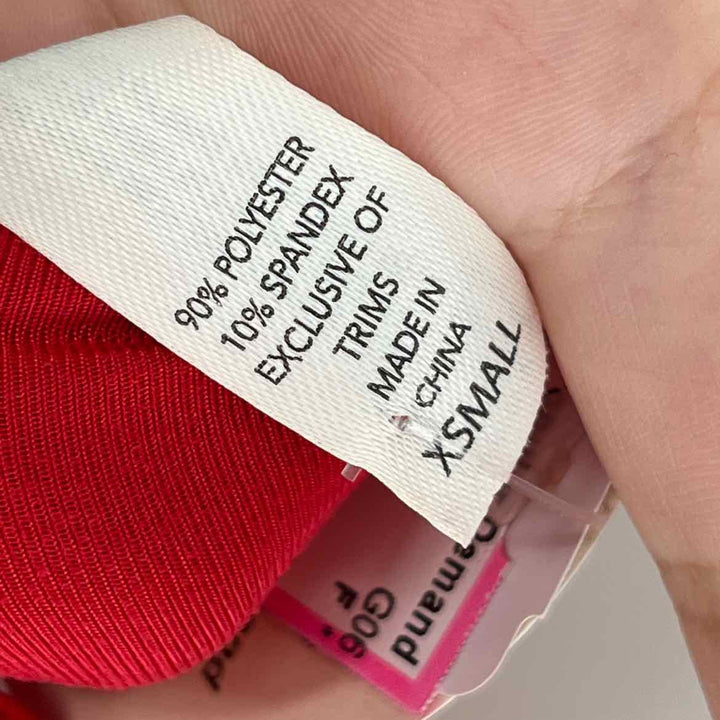 Size XS SOMA Red Dress