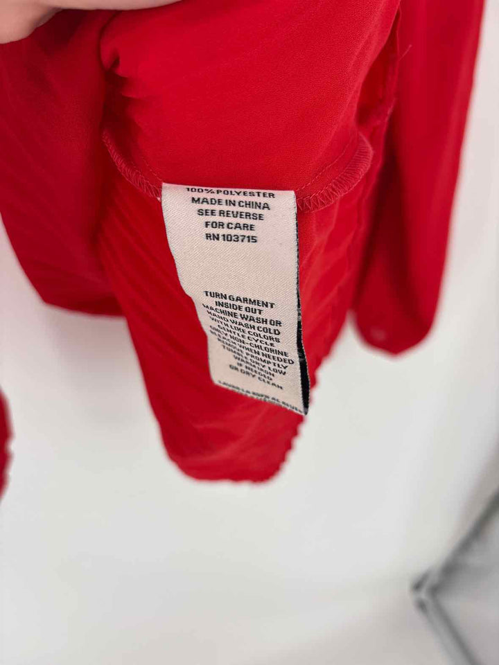 Size S NANETTE LEPORE Red Shirt