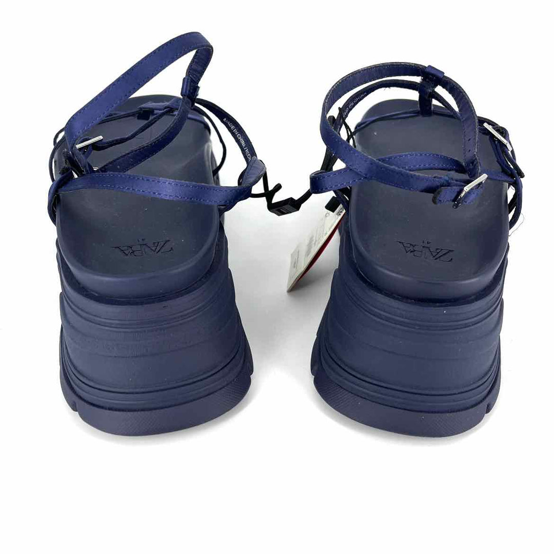 Shoe Size 41 ZARA Navy Sandals