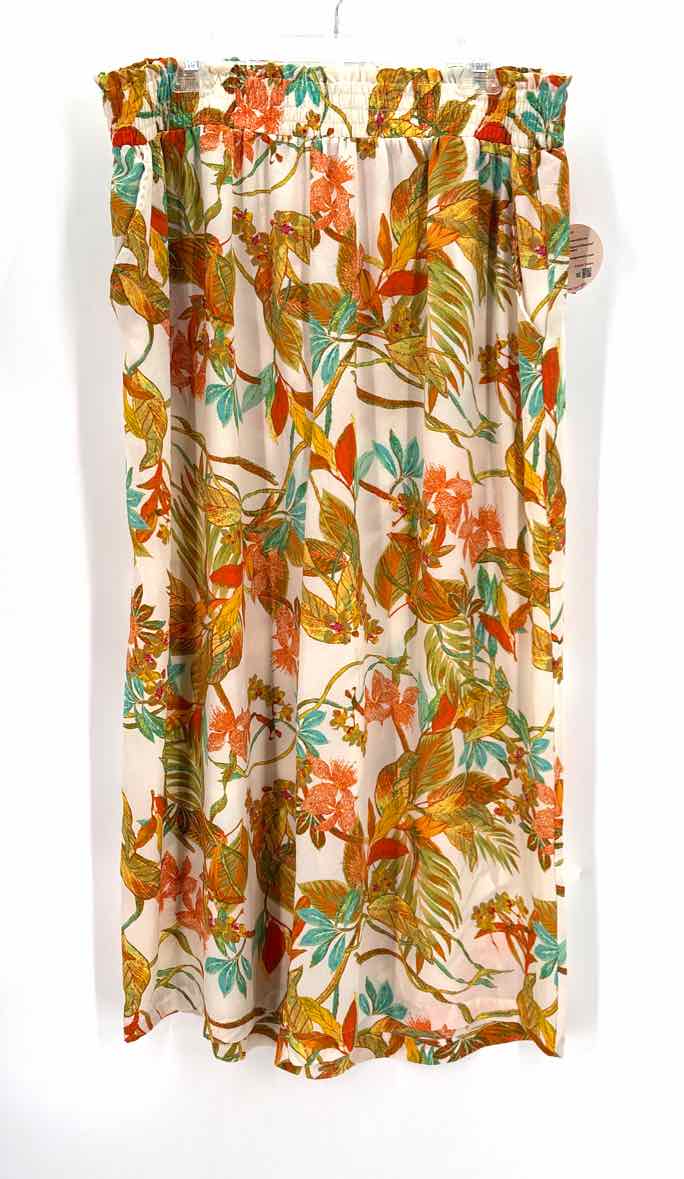 Size 2X ROSE + OLIVE Multi-Color Pants