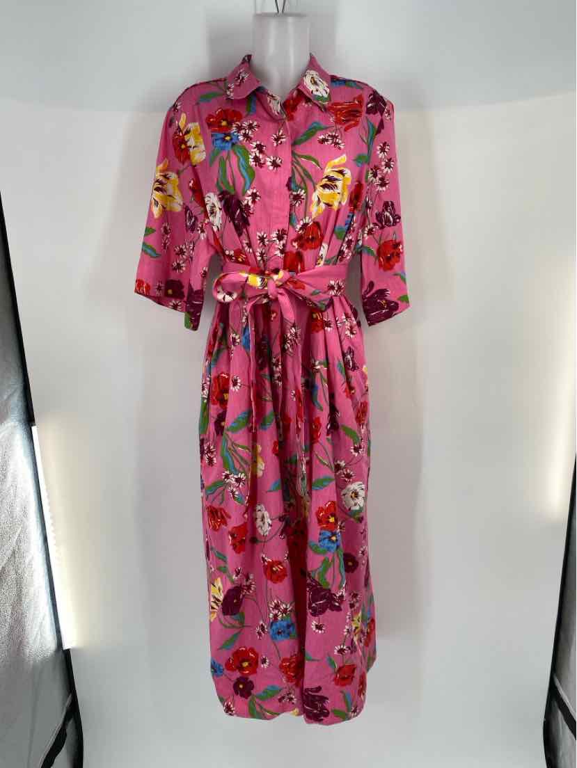 Size 1X DRAPER JAMES Pink Dress