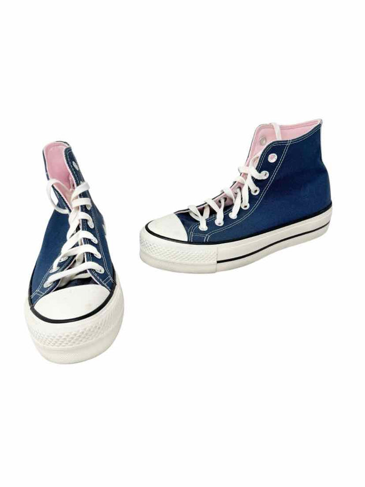 Shoe Size 7.5 Converse Blue Canvas Sneakers