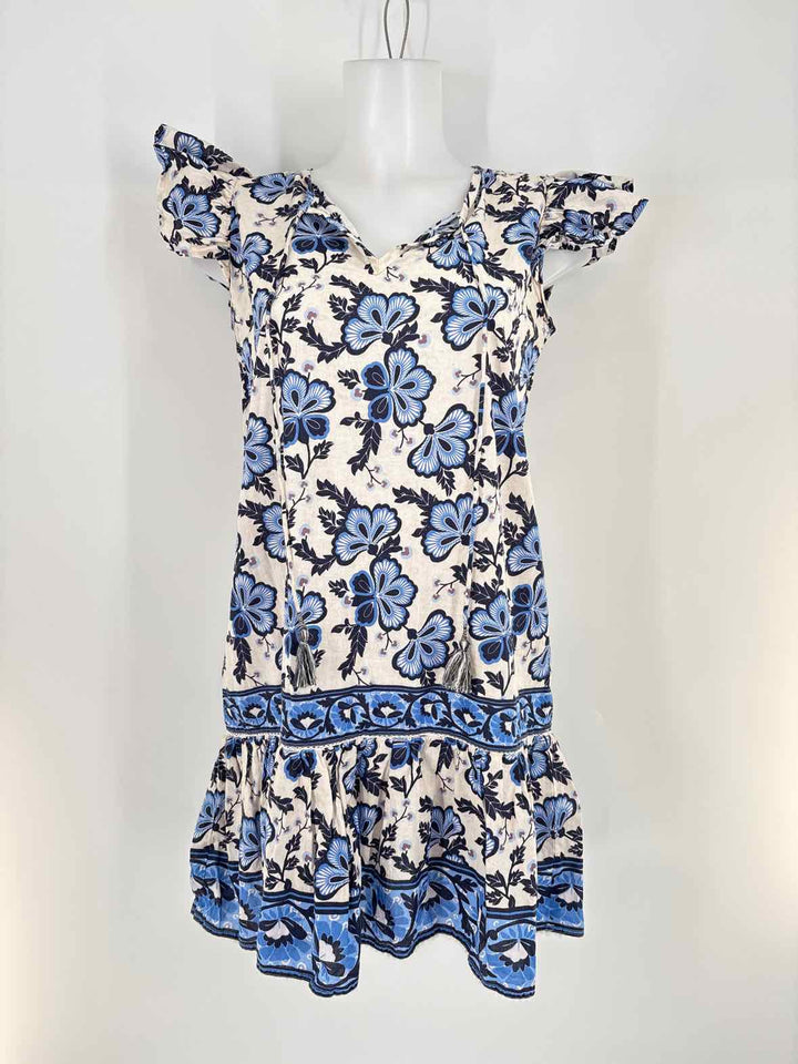 Size S Blue Print Dress