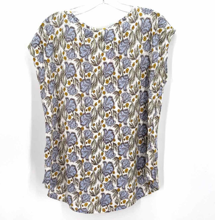 Size M RACHEL ZOE Multi-Color Linen Shirt