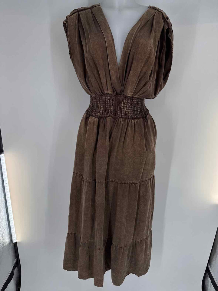 Size S Brown Dress
