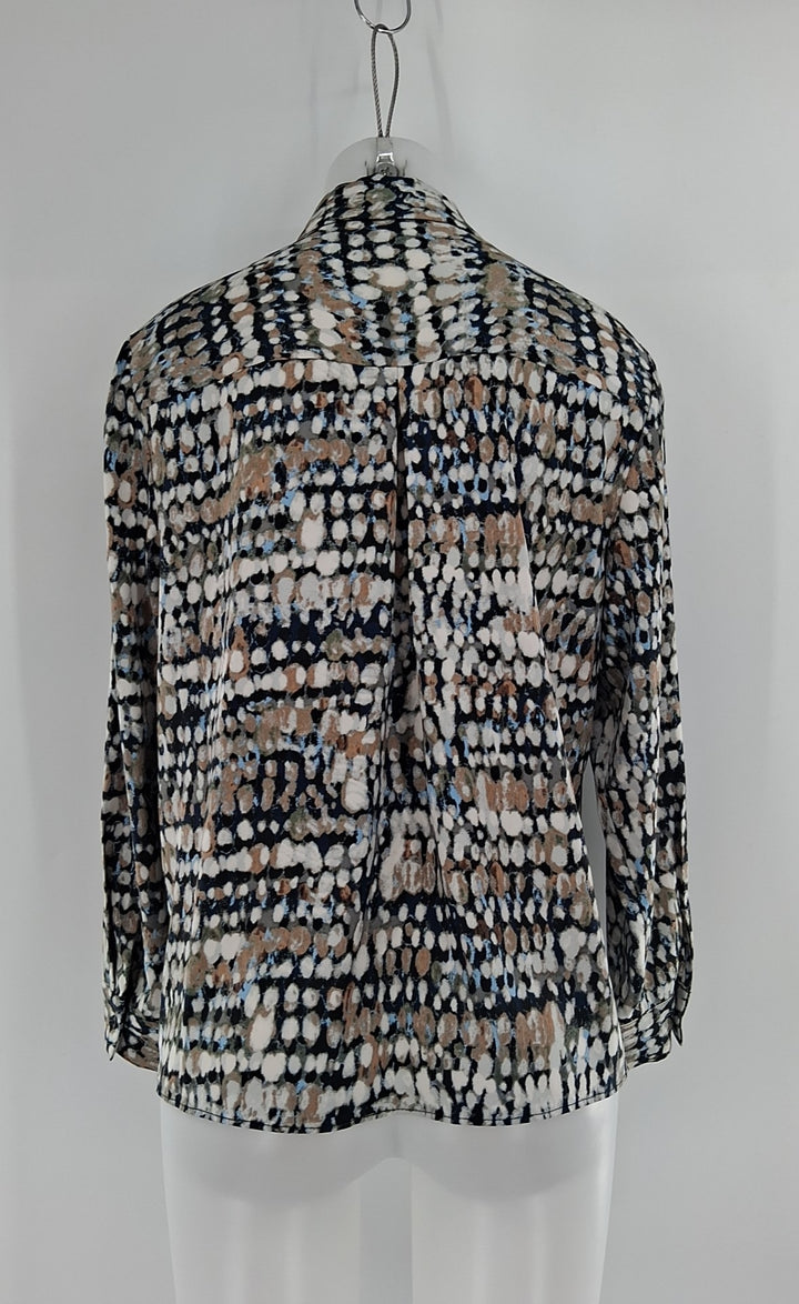 Size L/P NIC + ZOE Brown Shirt