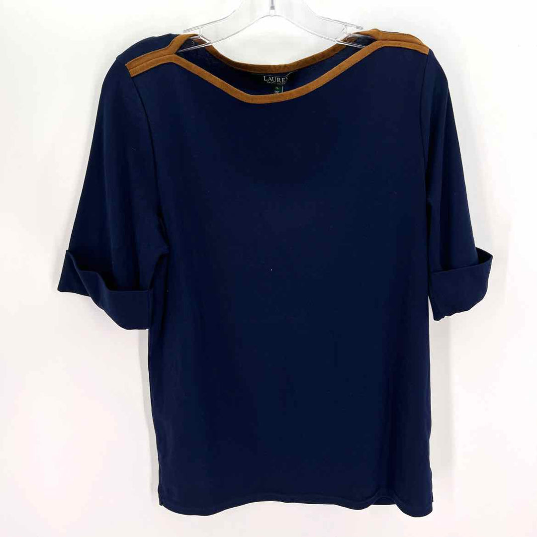 Size XL RALPH LAUREN Navy Shirt