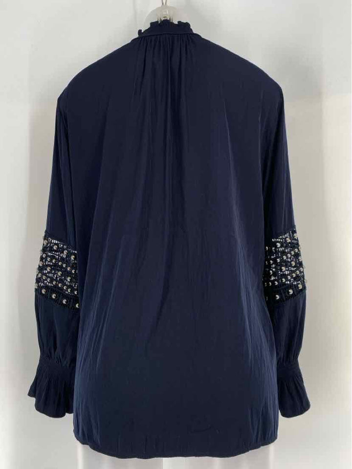 Size 14 Chico's Navy Shirt