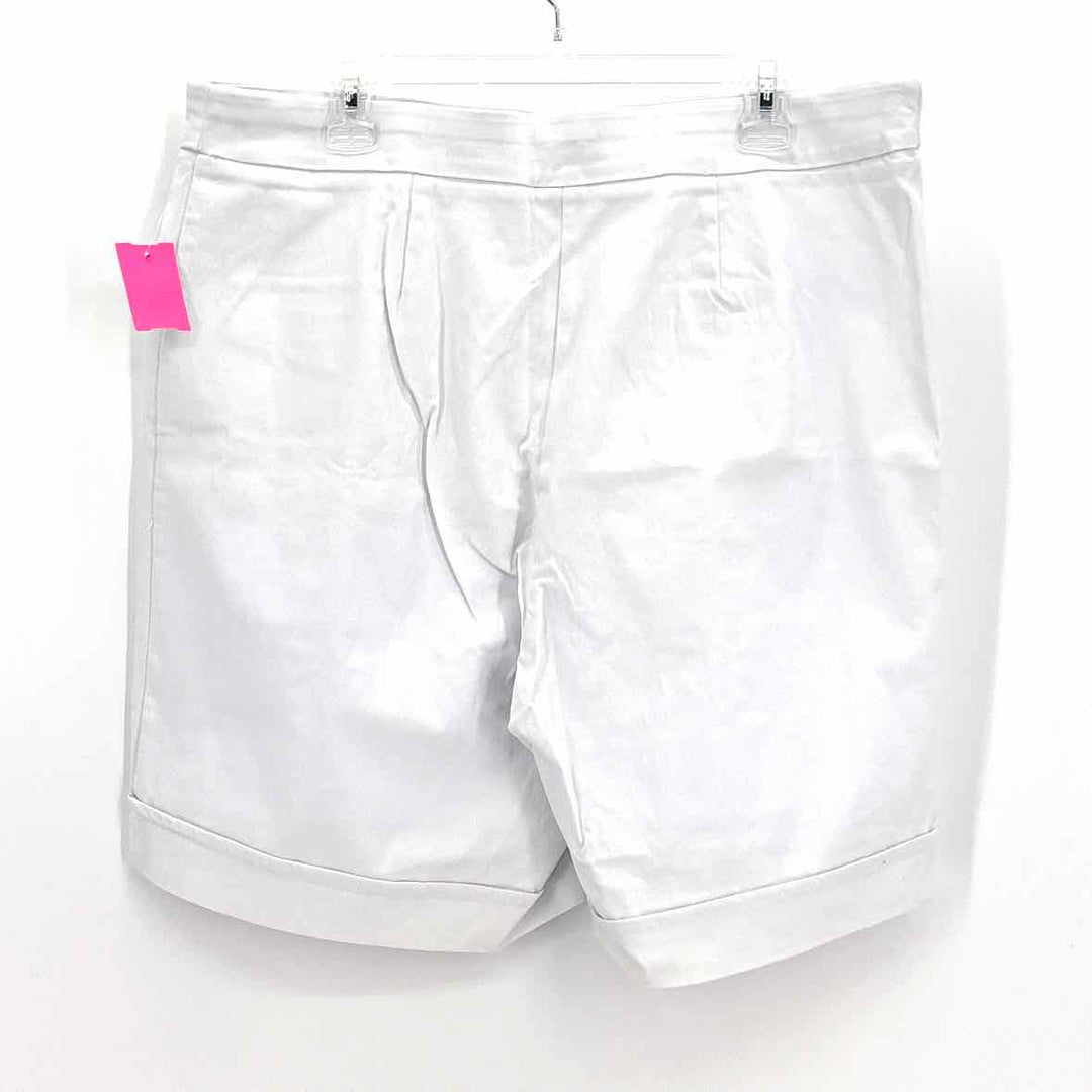 Size 18/20 Ashley Stewart White Pants