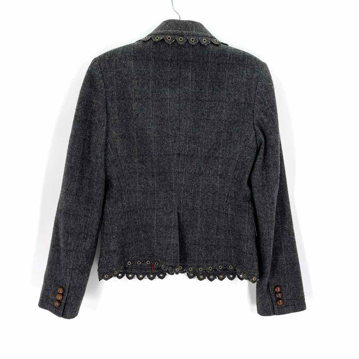 Size M J Crew Gray Blazer