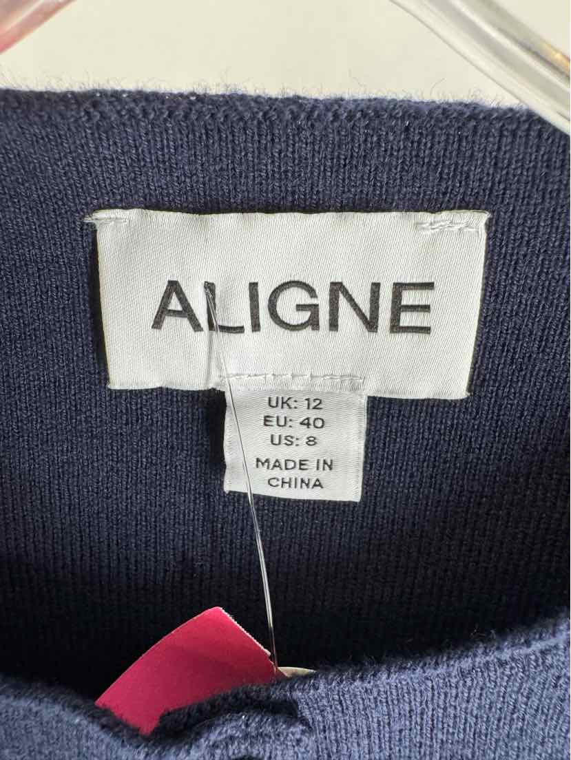 Size 8 Navy Knit Cardigan