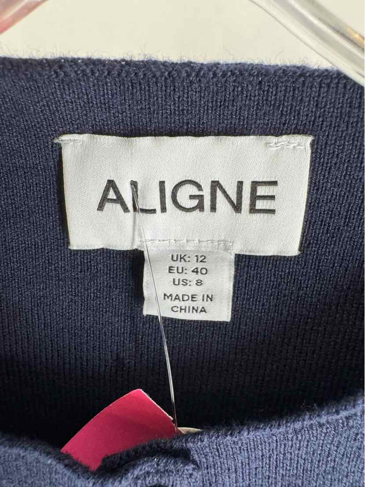 Size 8 Navy Knit Cardigan