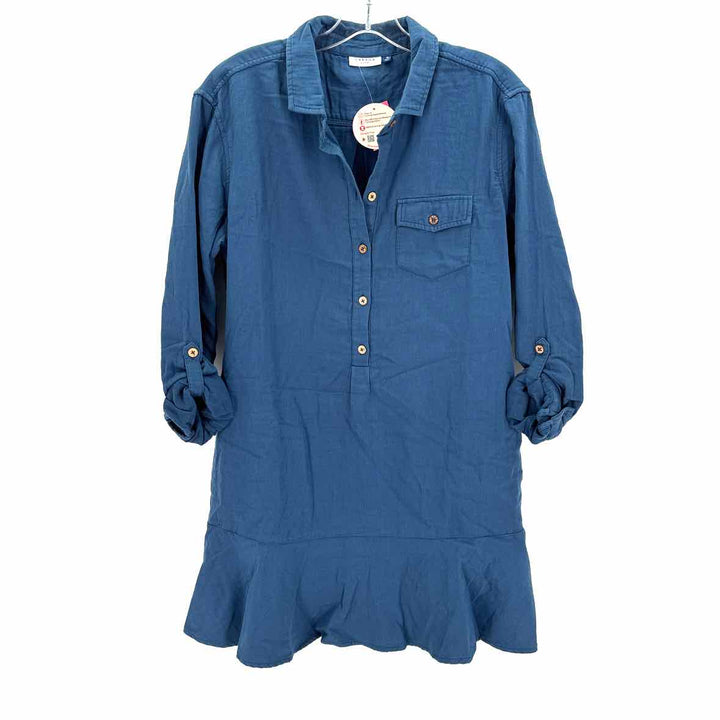 Size M CABANA Blue Dress