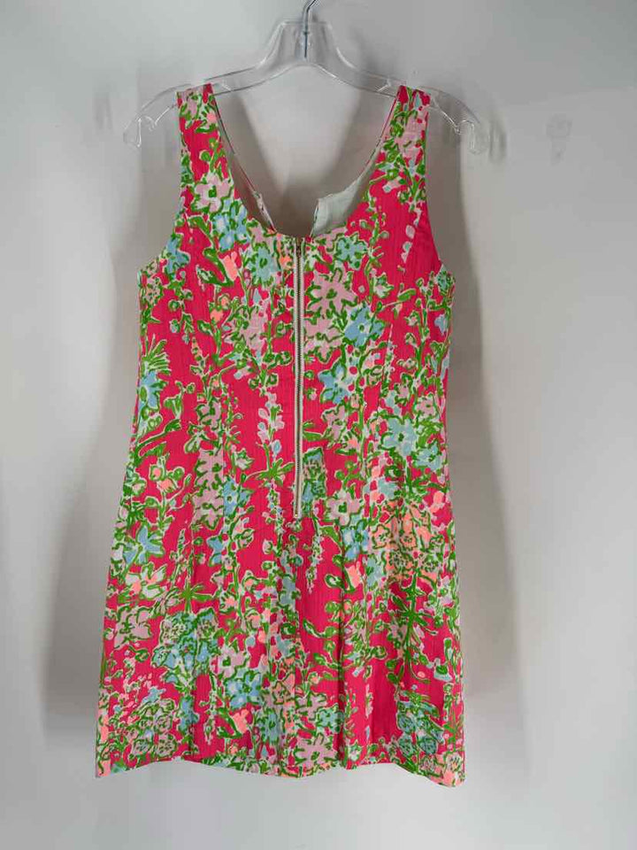 Size 4 Lilly Pulitzer PINK PRINT Dress