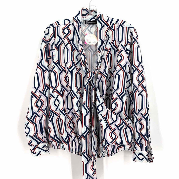 Size 1X NY & CO Multi-Color Shirt