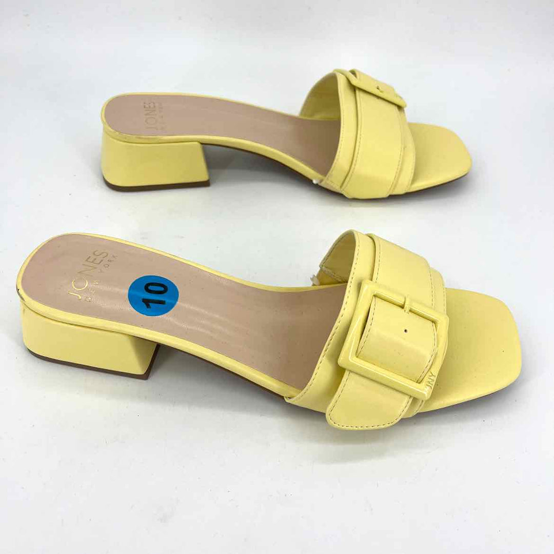 Shoe Size 10 Jones New York Yellow Sandals