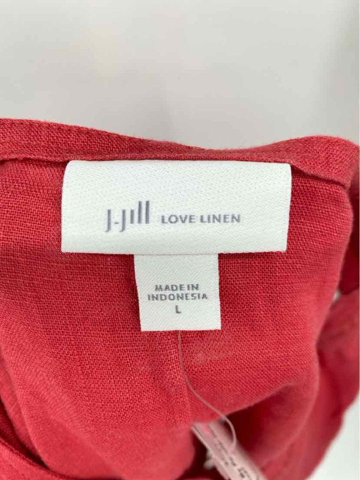 Size L J JILL Red Shirt