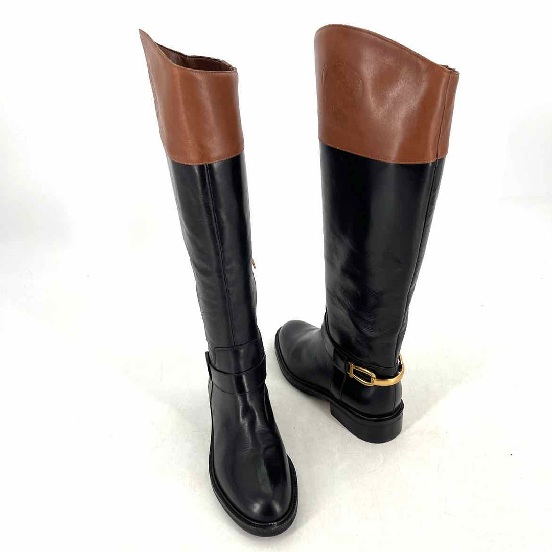 Shoe Size 6 Vince Camuto Black Leather Boots