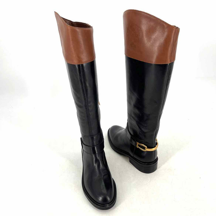 Shoe Size 6 Vince Camuto Black Leather Boots