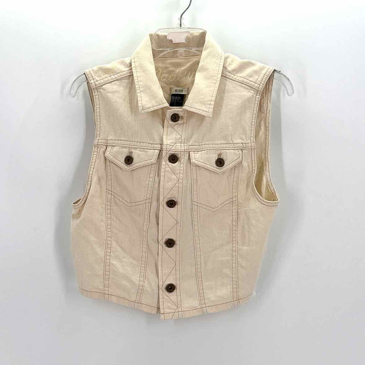 Size M MADEWELL Ivory Vest