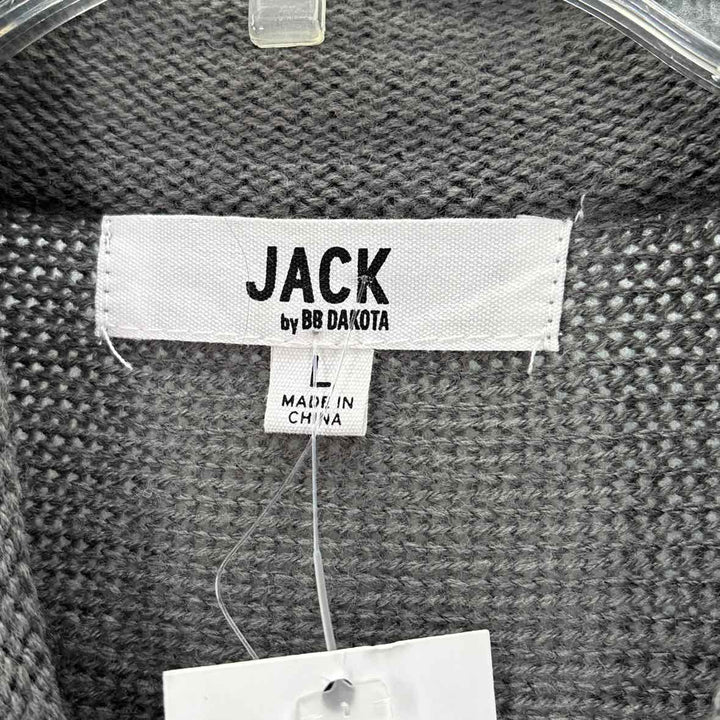 Size L BB Dakota Charcoal Knit Vest