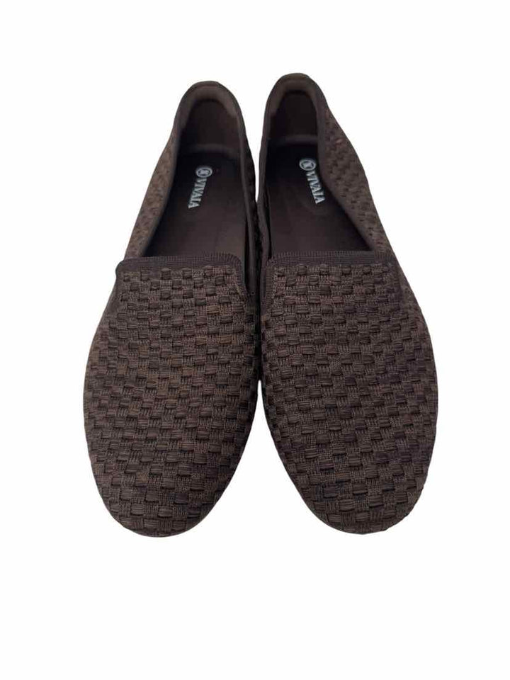 Shoe Size 4 VIVAIA Brown Flats