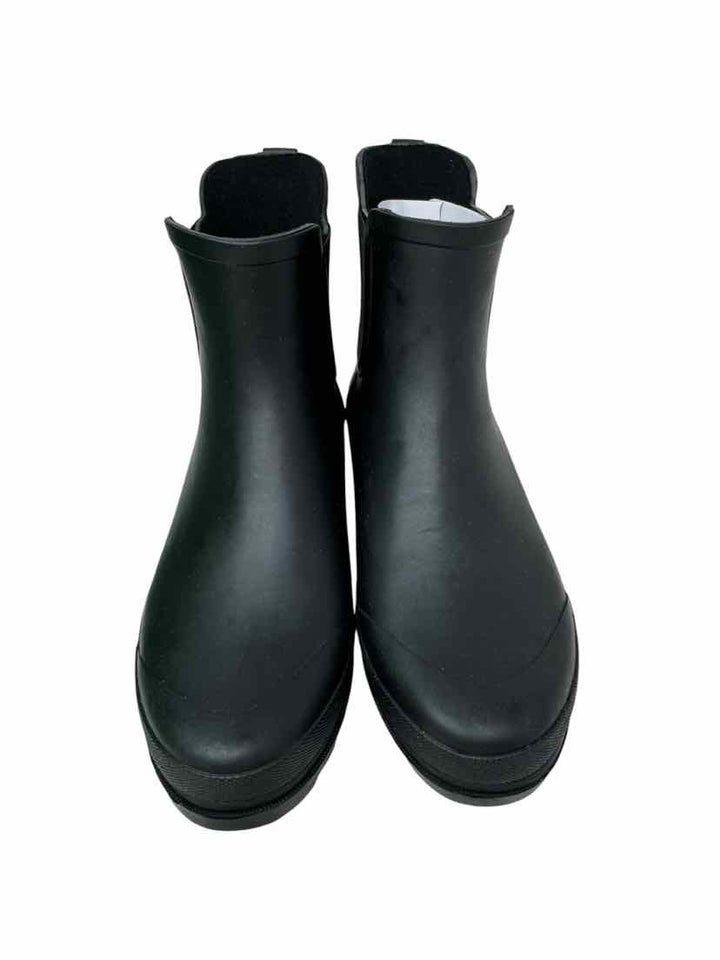 Shoe Size 9 J Crew Black Rubber Boots