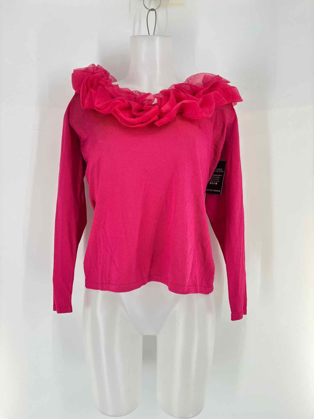 Size L BOSTON PROPER Pink Shirt