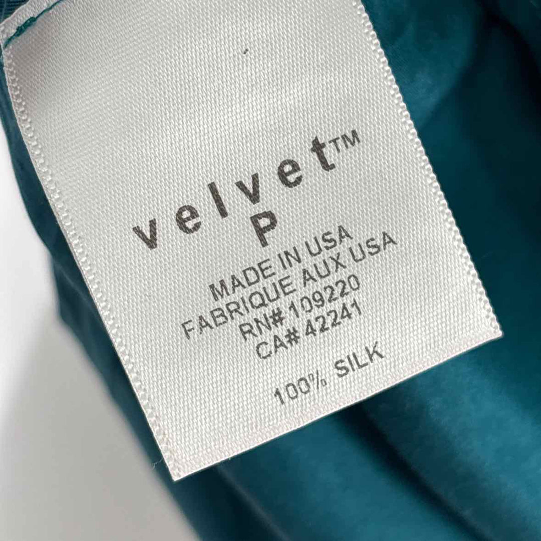 Size Petite VELVET Multi-Color Silk Sequined Dress