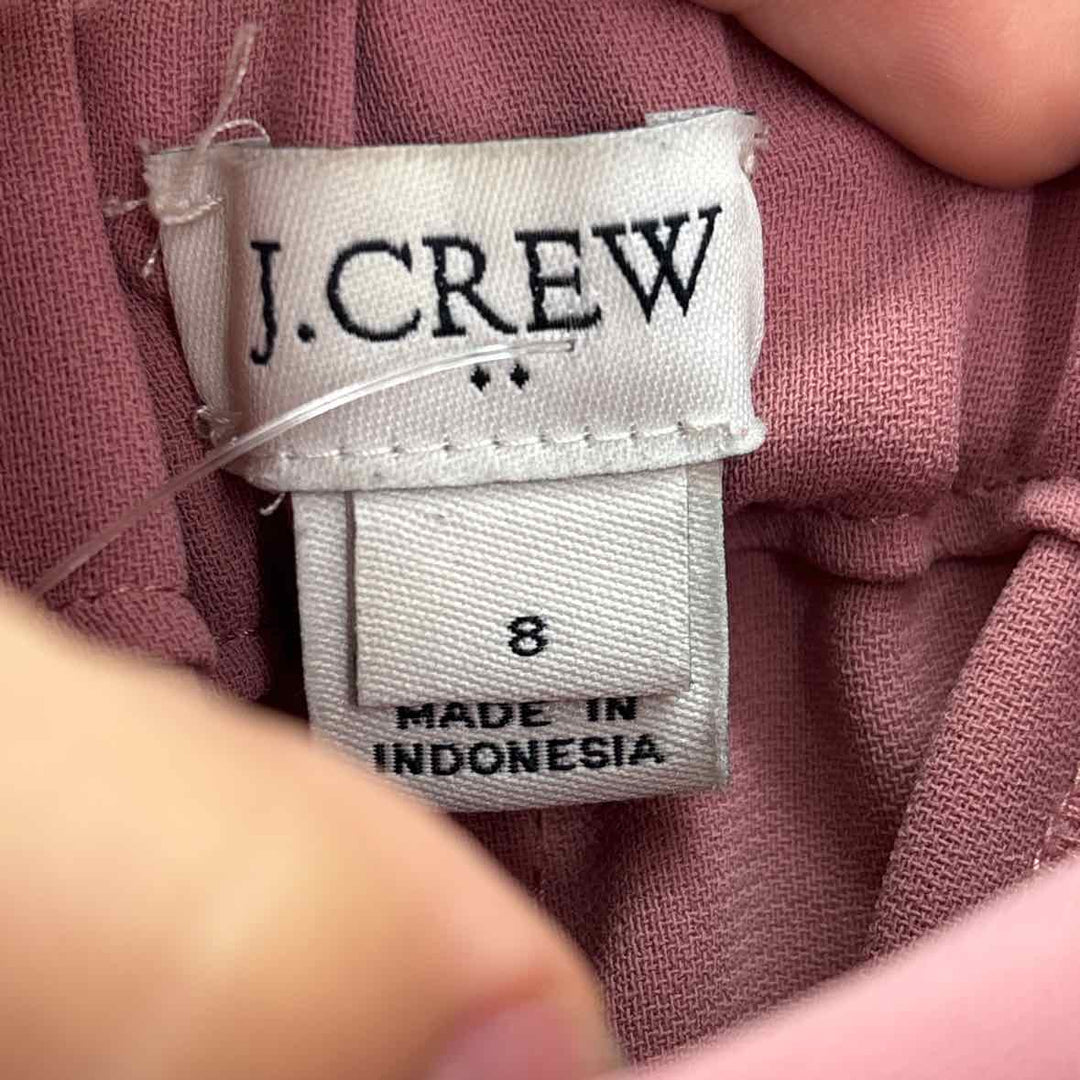 Size 8 J Crew Pink Pants