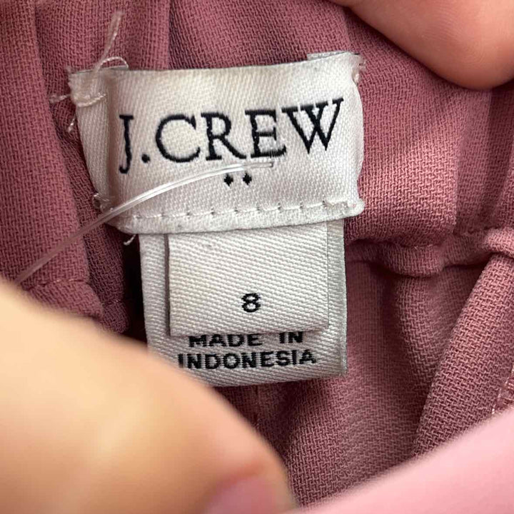 Size 8 J Crew Pink Pants