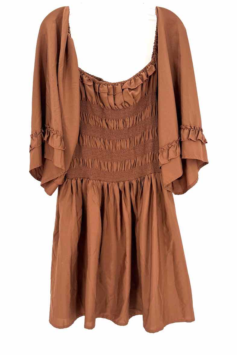 Size 3X Brown Dress