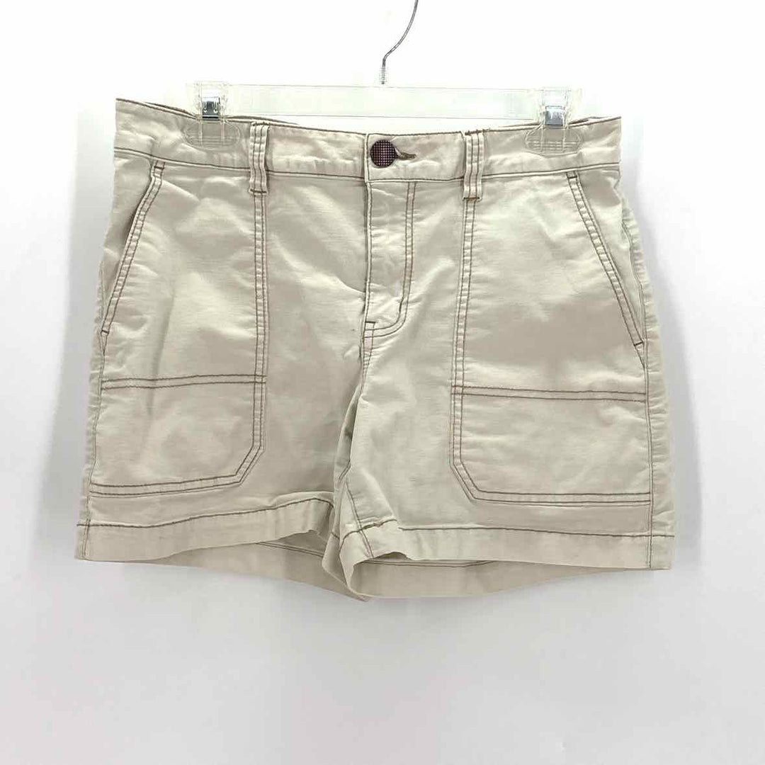 Size 10 CABI Cream Shorts