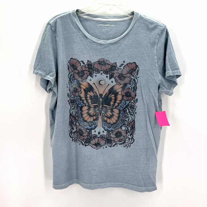 Size L LUCKY Blue Shirt