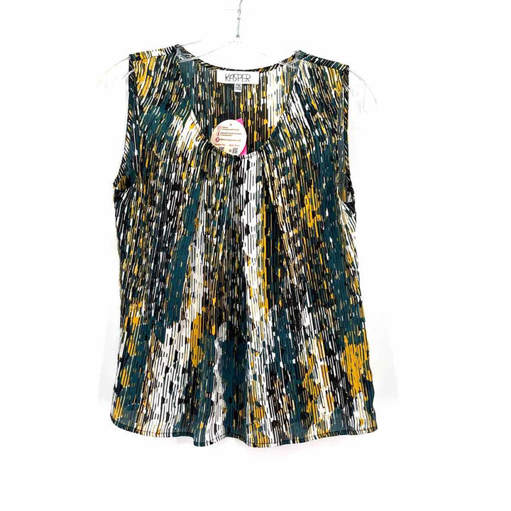 Size M KASPER Multi-Color Shirt