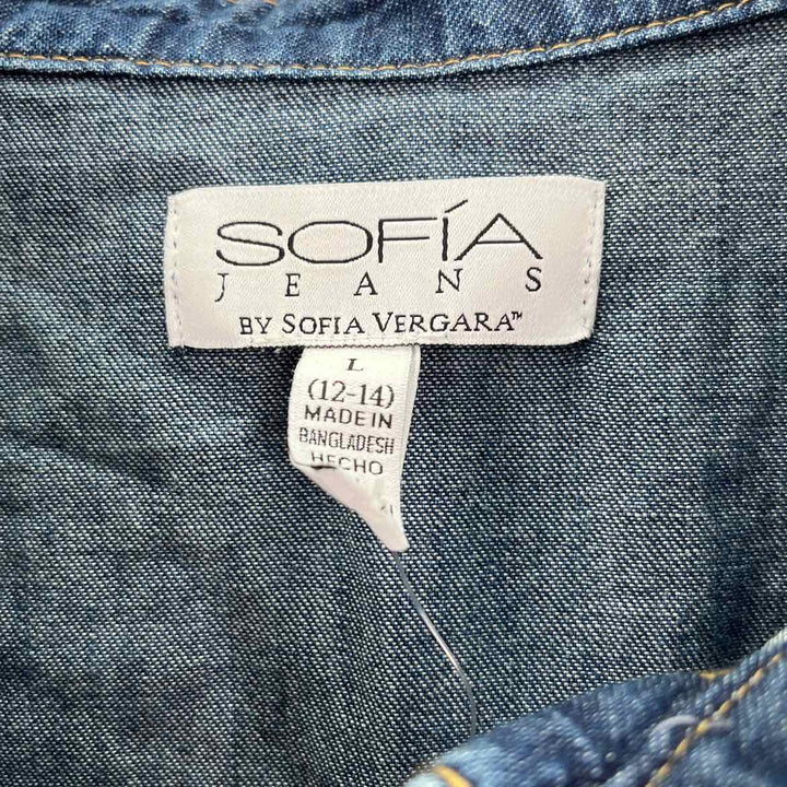 Size L SOFIA VERGARA Denim Shirt
