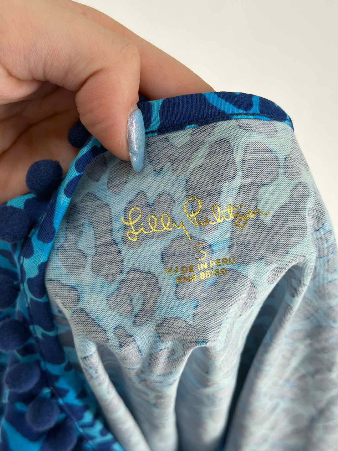 Size S Lilly Pulitzer Teal Dress