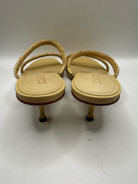 Shoe Size 10 SCHUTZ Tan Leather Sandals