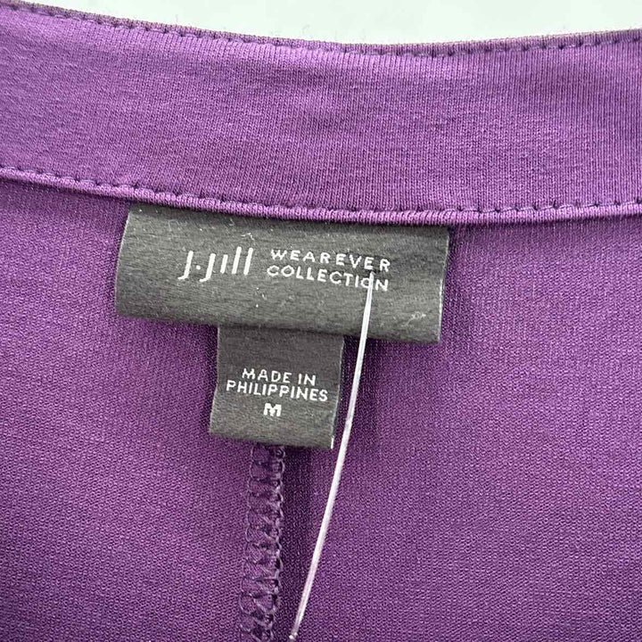 Size M J JILL Purple Shirt