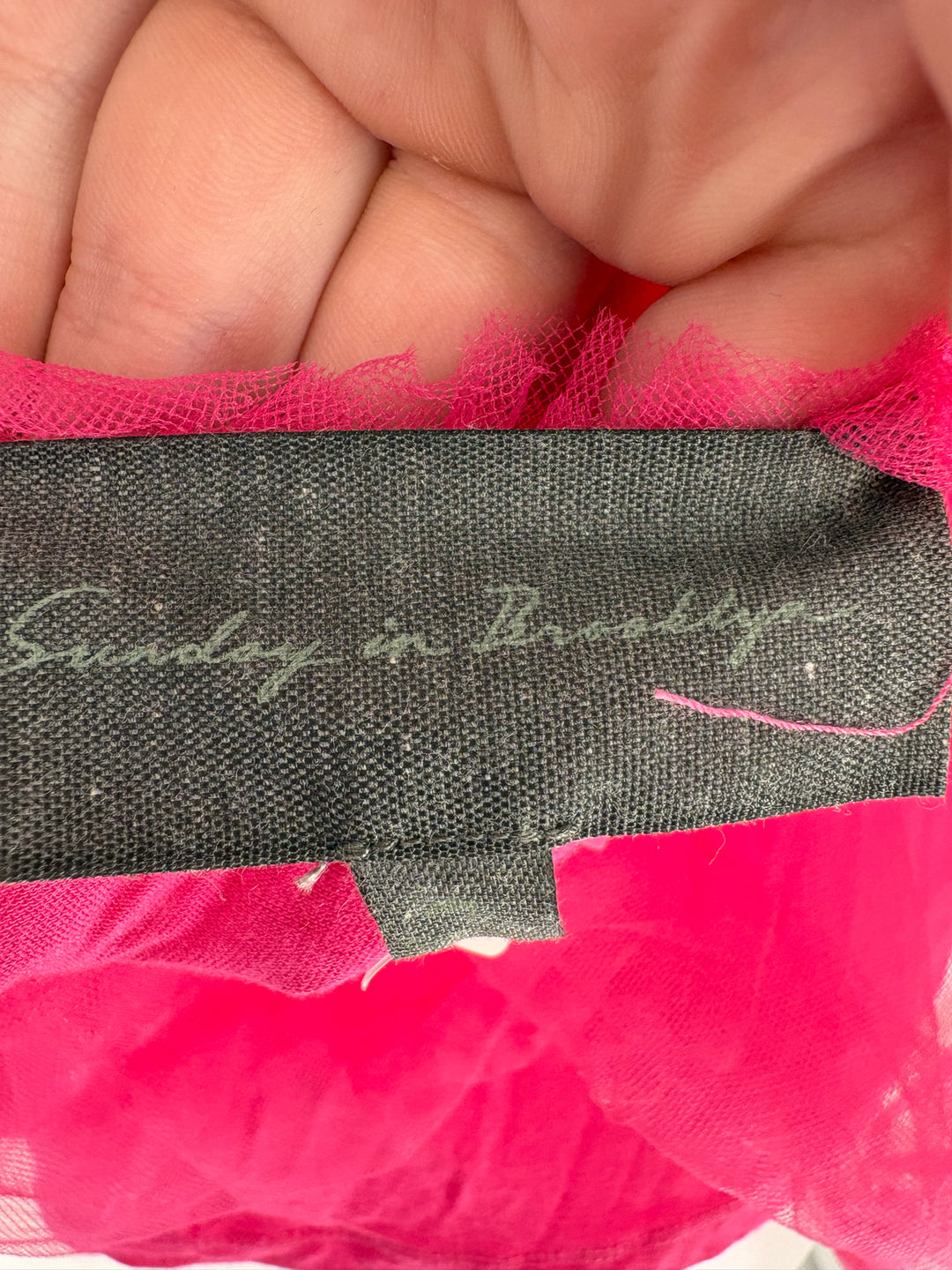 Size M SUNDAY IN BROOKLYN Pink Shirt