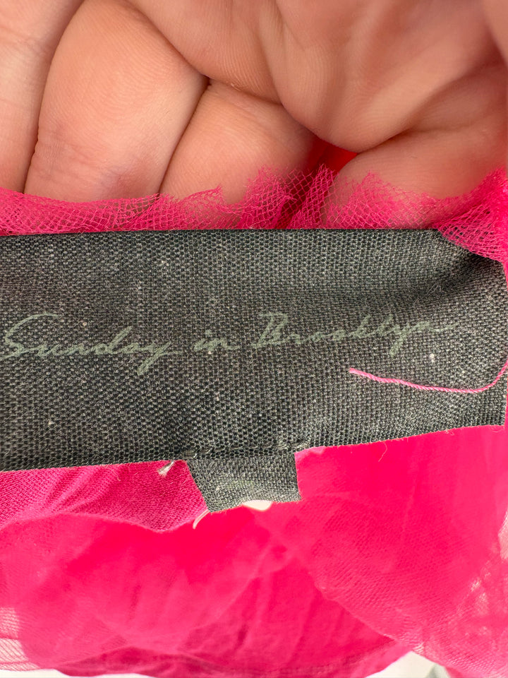 Size M SUNDAY IN BROOKLYN Pink Shirt