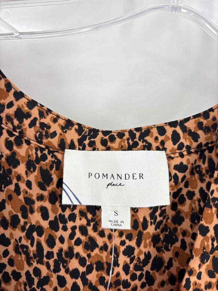 Size S POMANDER PLACE Tan Dress